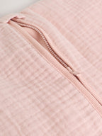 Modern Pink 2.5 TOG Removable Sleeve Muslin Baby Sleep Bag