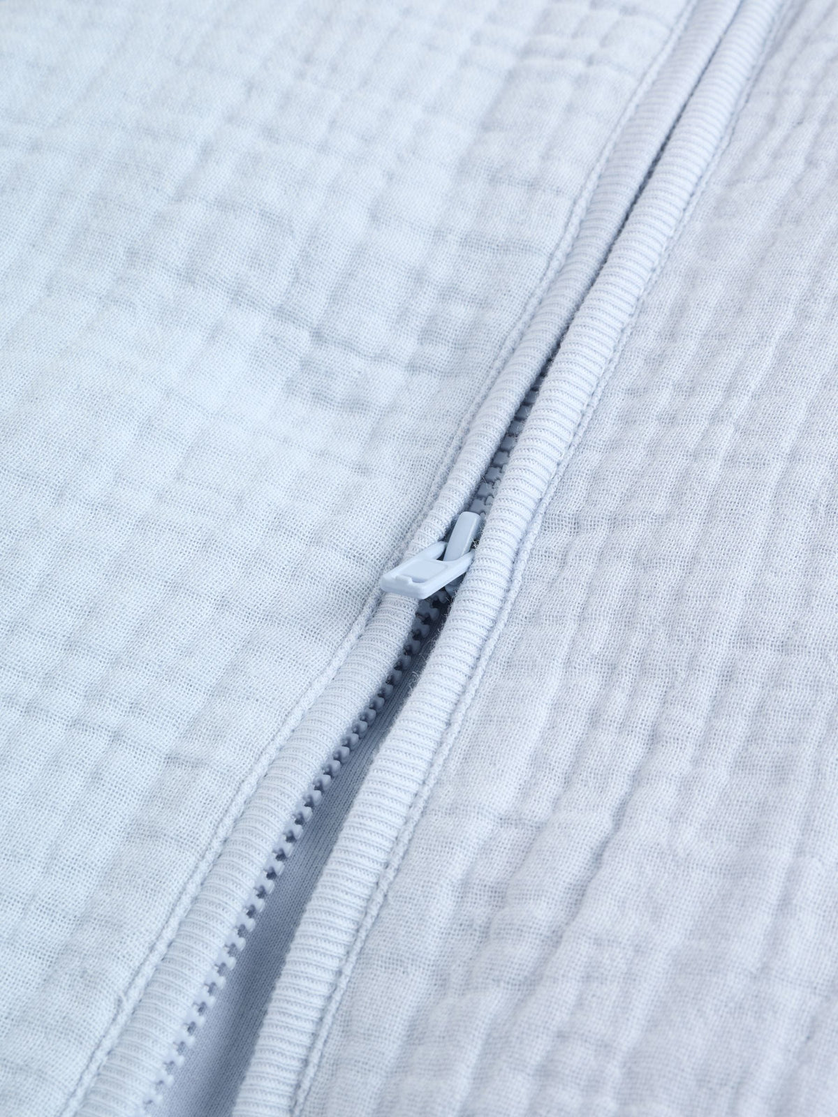 Modern Blue 2.5 TOG Removable Sleeve Muslin Baby Sleep Bag