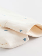 Blue Two Way Zip Baby Sleepsuits 3 Pack (0-2yrs)