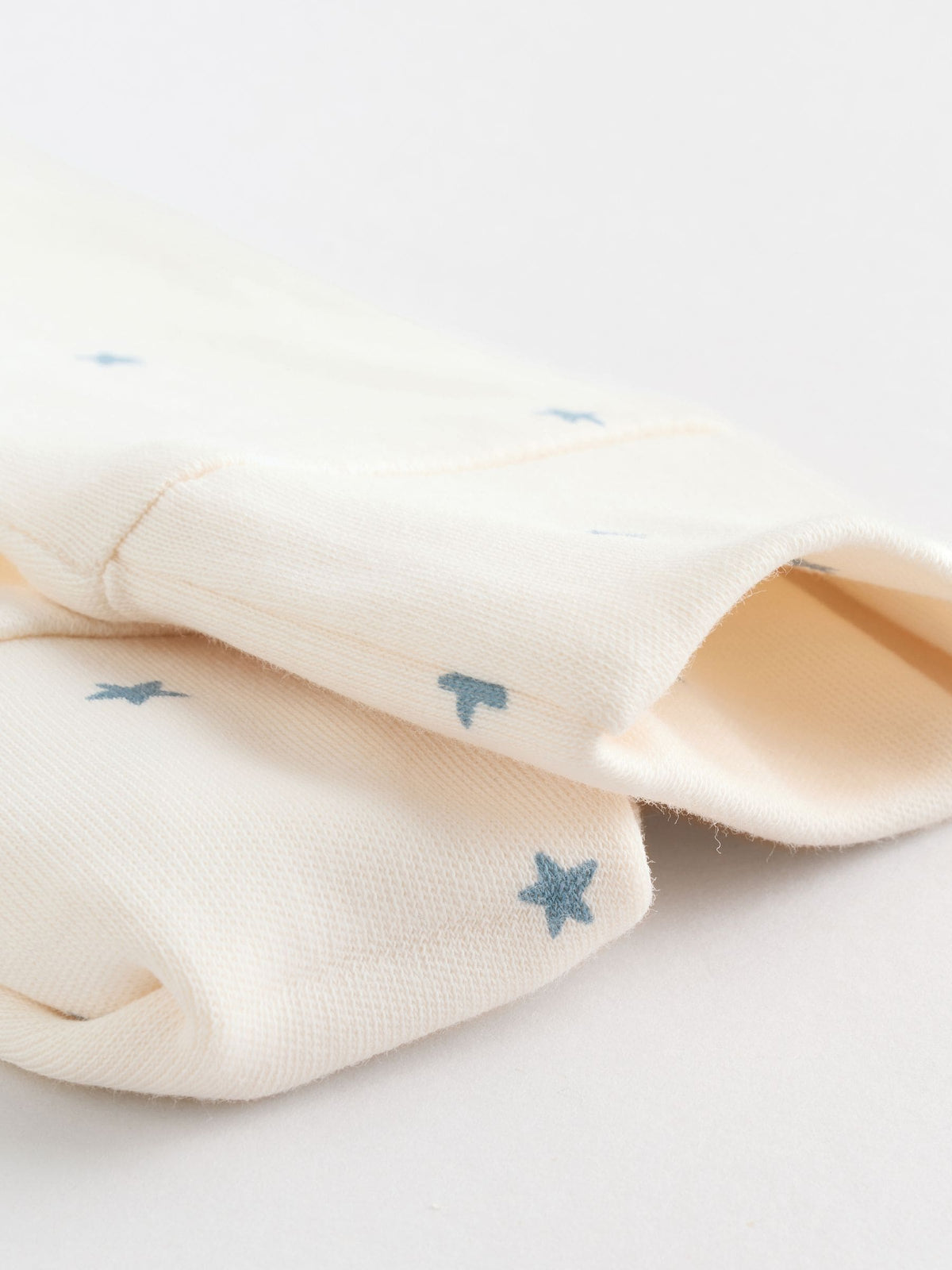 Blue Two Way Zip Baby Sleepsuits 3 Pack (0-2yrs)