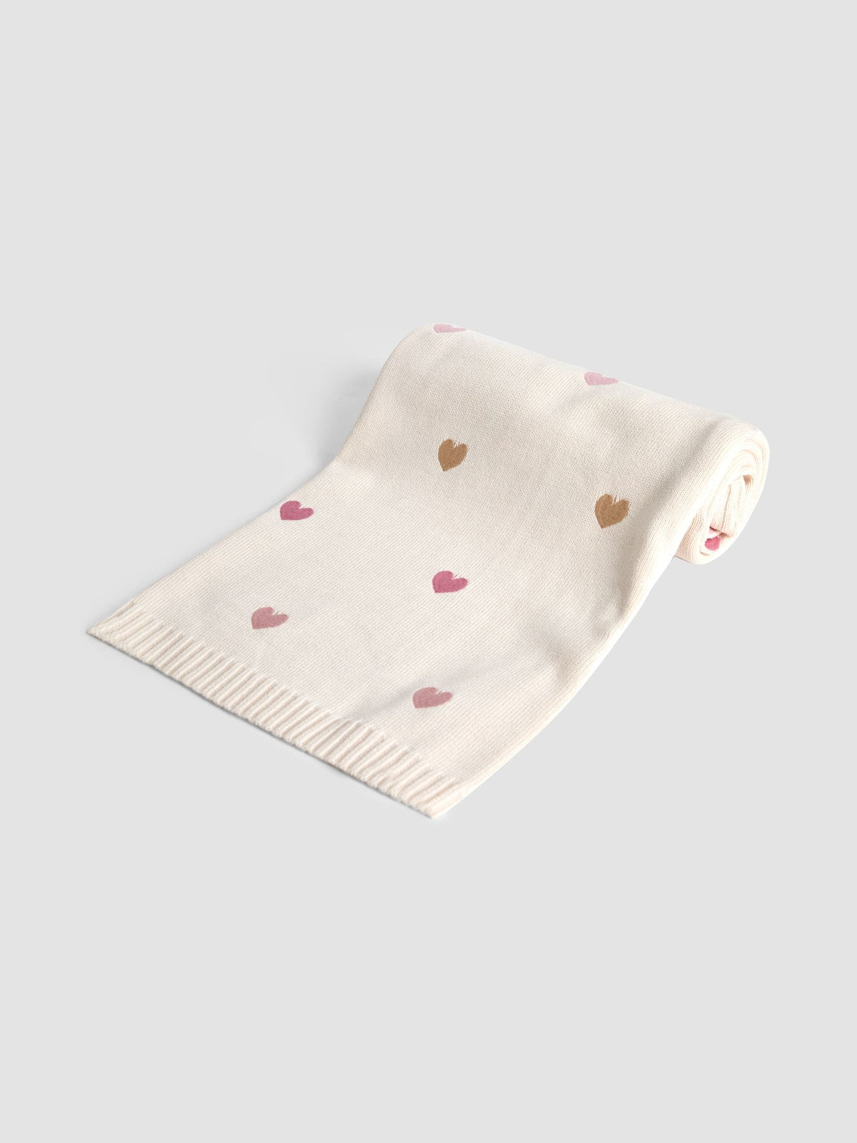 JoJo Maman Bébé Heart Embroidered Shawl