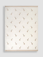 JoJo Maman Bébé Giraffe Embroidered Shawl