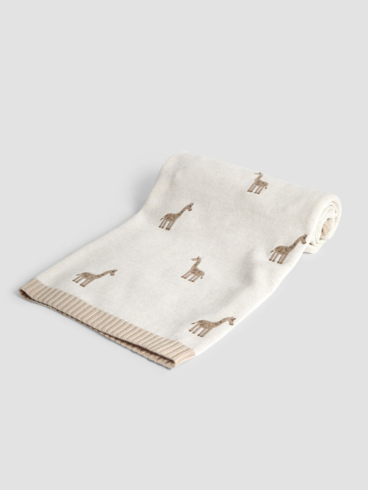 JoJo Maman Bébé Giraffe Embroidered Shawl