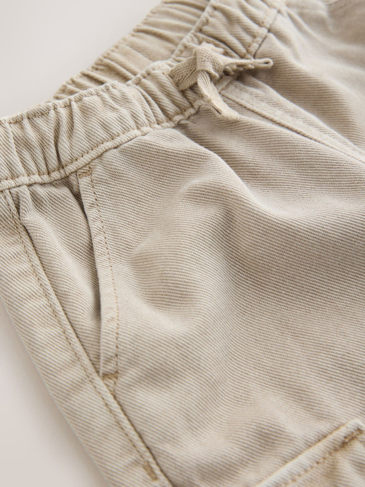 Stone Washed Wide Leg Cargo Trousers (3mths-7yrs)