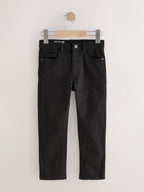 Dark Blue/ Black Denim Regular Fit Regular Length Stretch Jeans 2 Pack (3-17yrs)