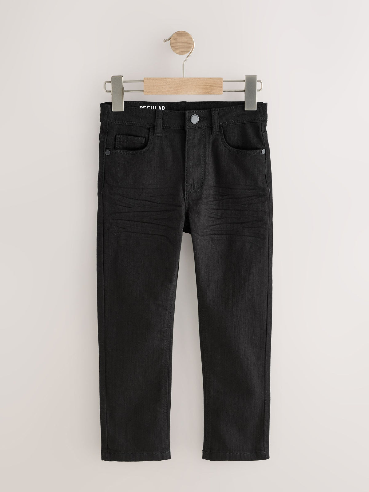 Dark Blue/ Black Denim Regular Fit Regular Length Stretch Jeans 2 Pack (3-17yrs)
