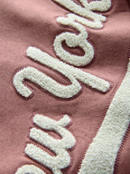 Brown/Cream Varsity Embroidered Jacket (3-16yrs)