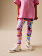 Pink Floral Unicorn T-Shirt and Leggings Set (3-16yrs)