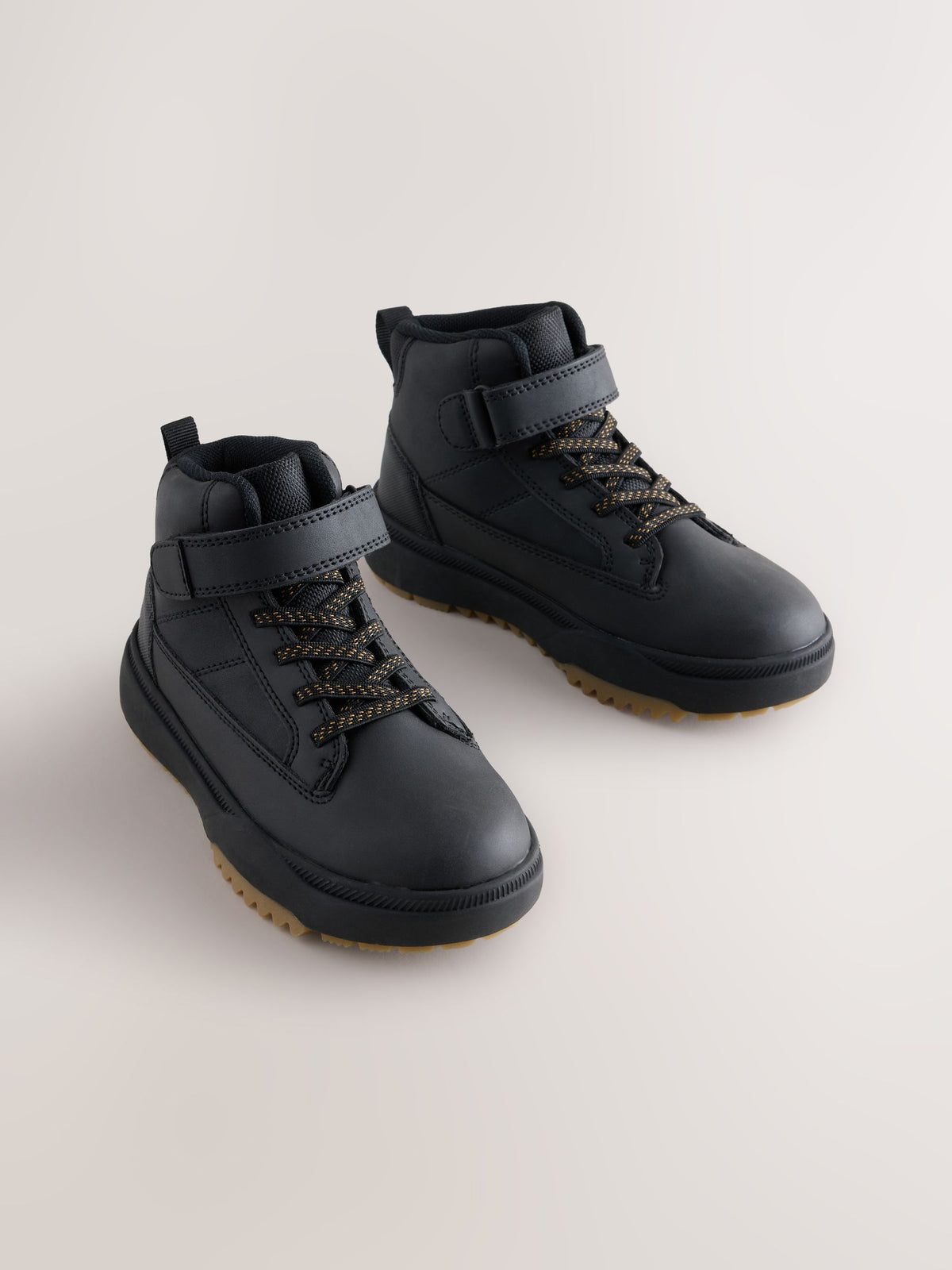 Black Thinsulate Lined Waterproof High Top Boots