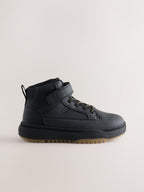 Black Thinsulate Lined Waterproof High Top Boots