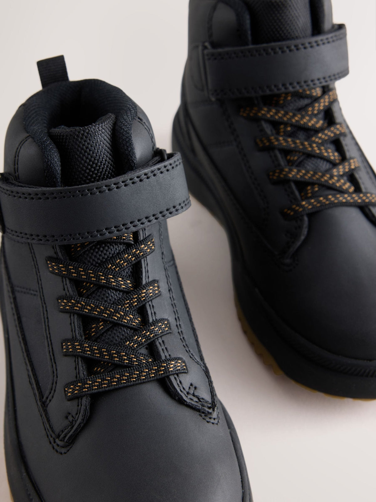 Black Thinsulate Lined Waterproof High Top Boots