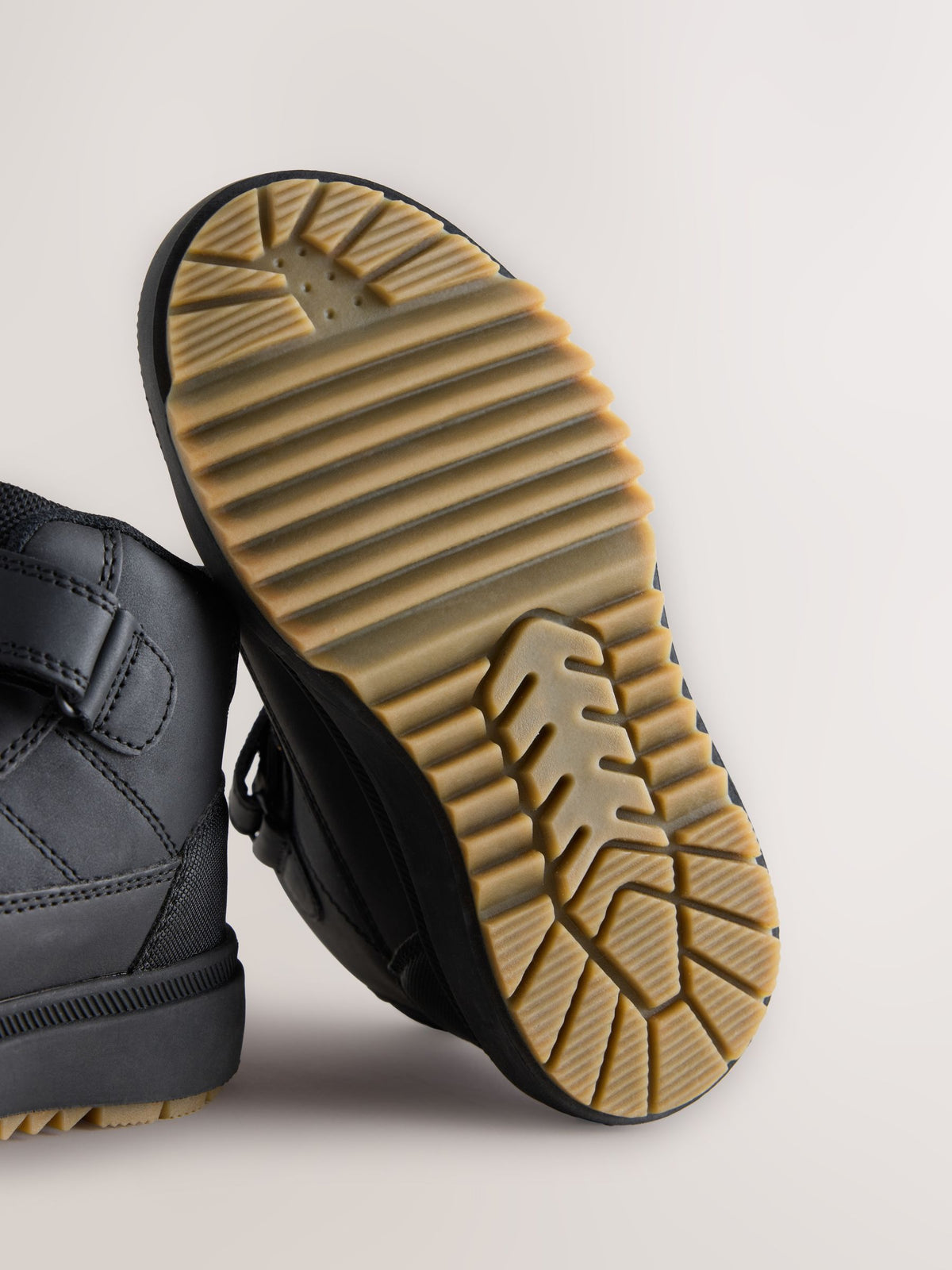 Black Thinsulate Lined Waterproof High Top Boots