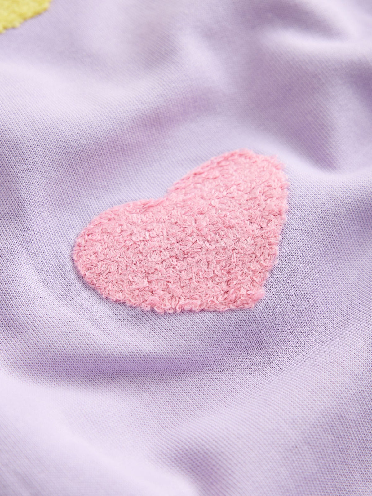 Little Bird Rainbow Boucle Heart Sweat Top & Barrel Trousers Set