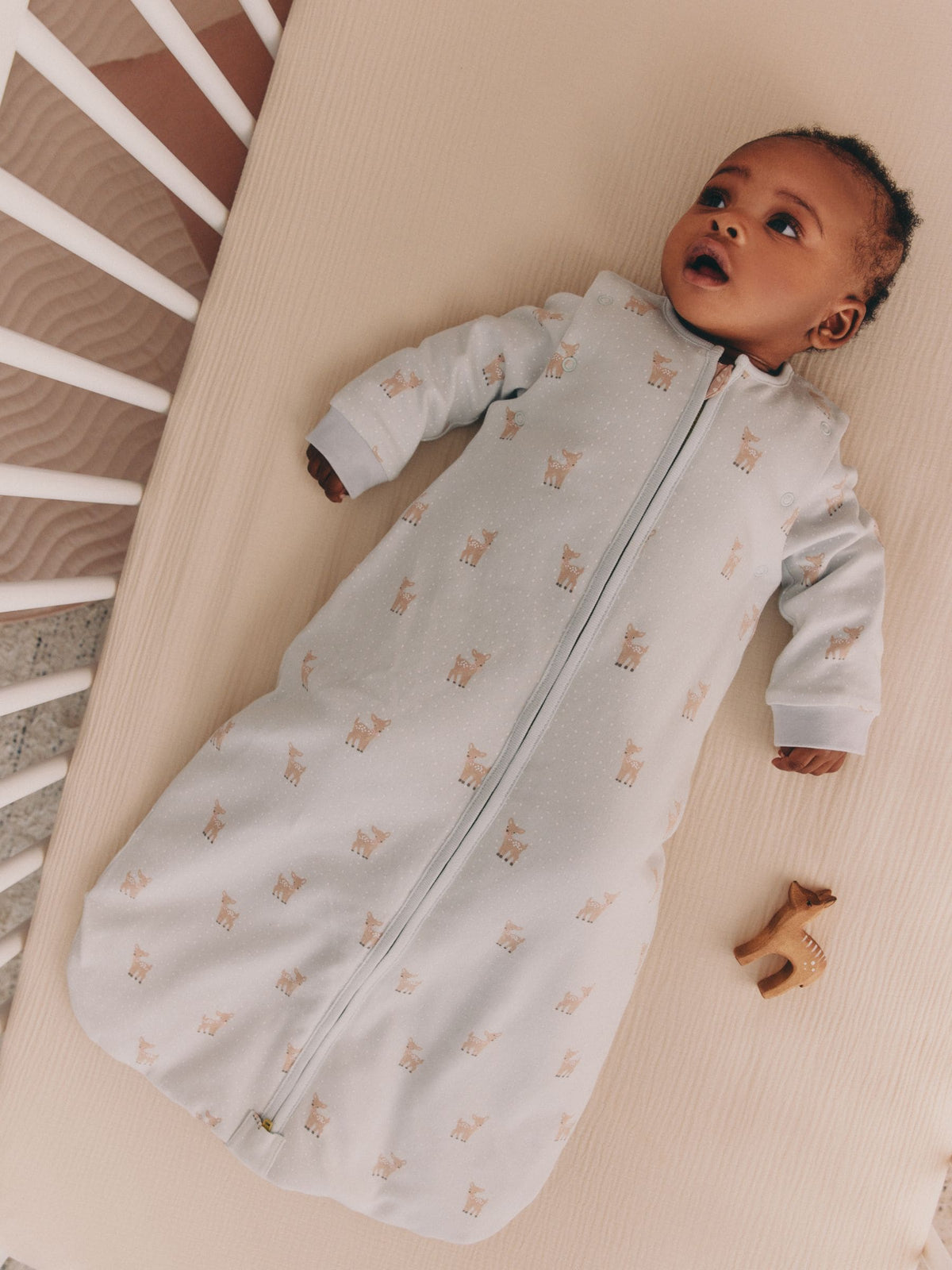 Deer 2.5 Tog Removable Sleeve Baby Sleep Bag