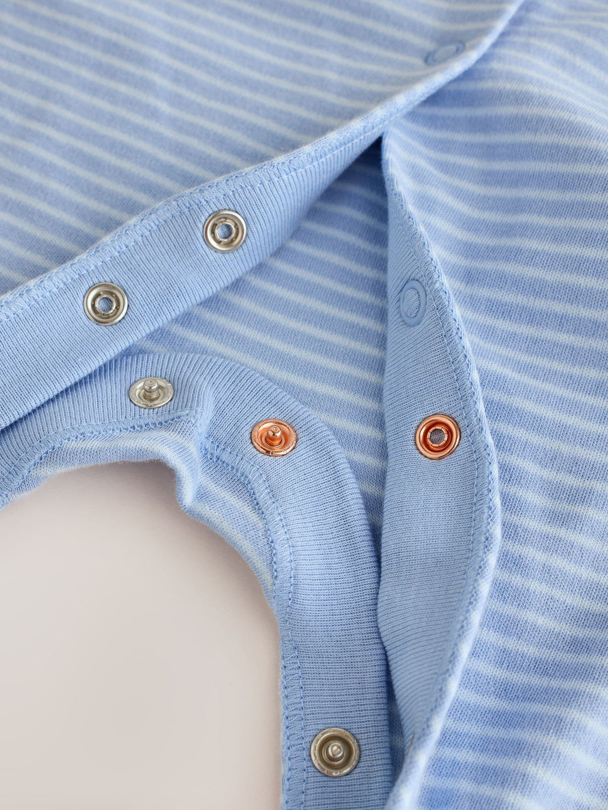 Pale Blue Cloud Sleepsuits 7 Pack (0mths-2yrs)