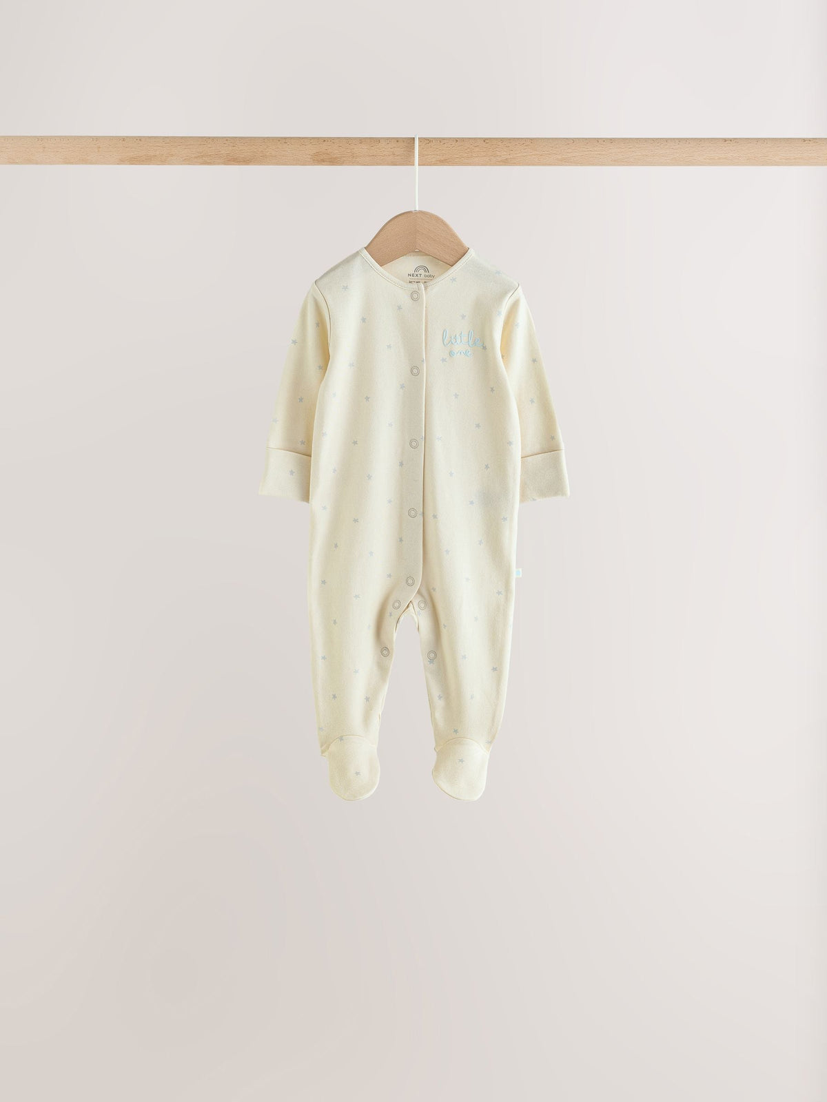 Pale Blue Cloud Sleepsuits 7 Pack (0mths-2yrs)