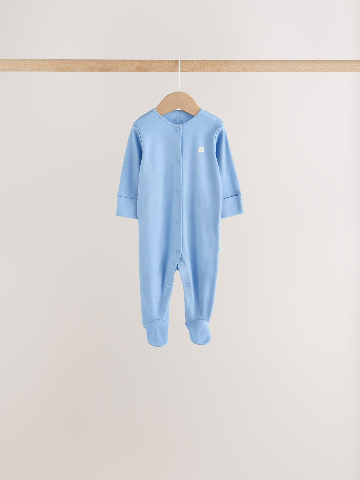 Pale Blue Cloud Sleepsuits 7 Pack (0mths-2yrs)