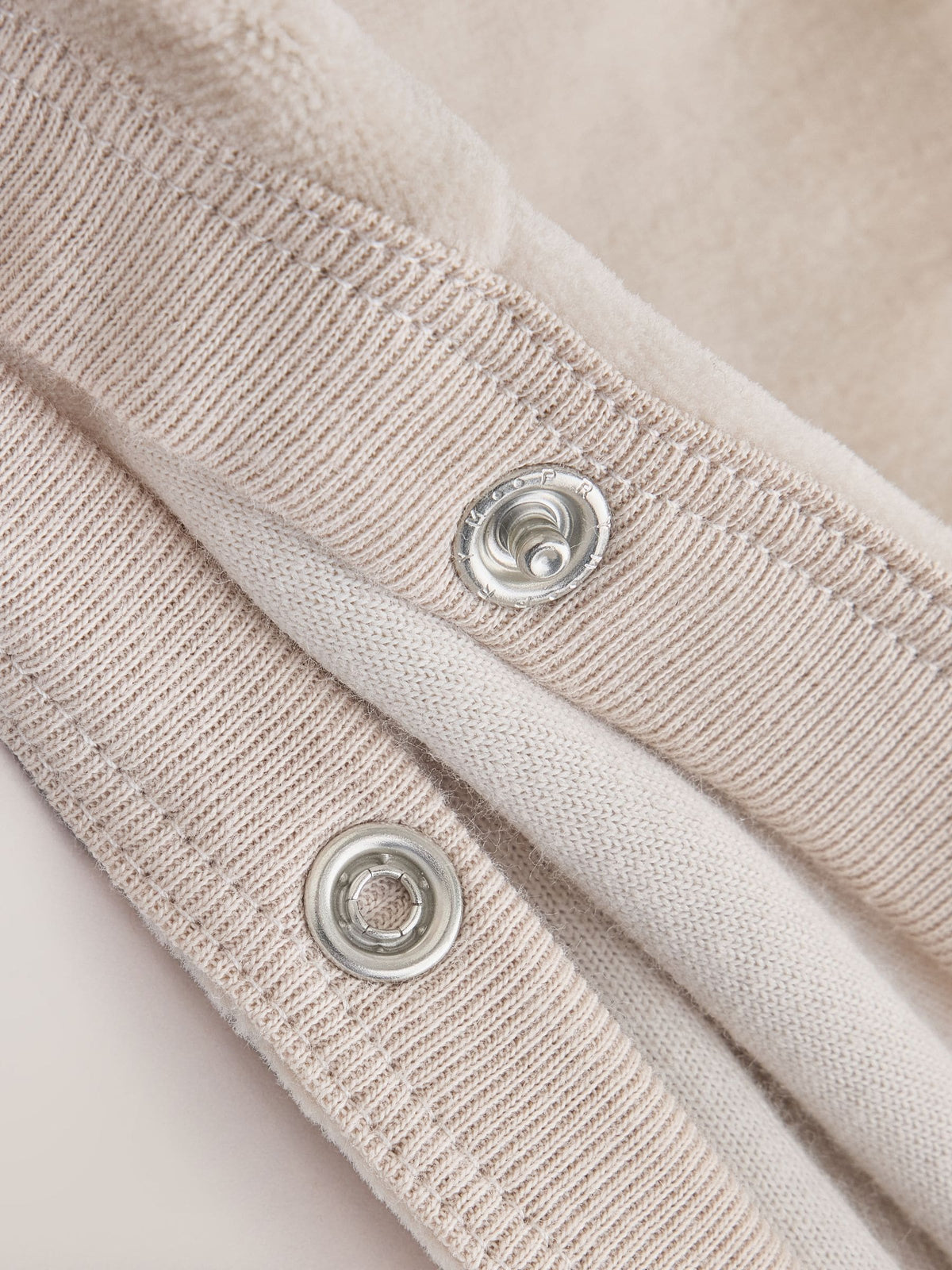 Neutral Collared Baby Sleepsuit (0-2yrs)
