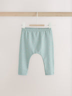 Sage Green Fairy Mouse Baby Leggings 5 Pack (0mths-2yrs)