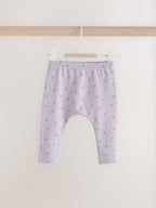 Sage Green Fairy Mouse Baby Leggings 5 Pack (0mths-2yrs)
