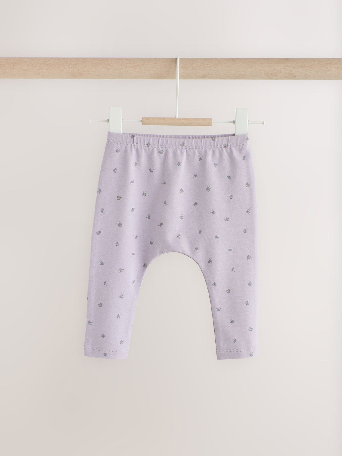 Sage Green Fairy Mouse Baby Leggings 5 Pack (0mths-2yrs)
