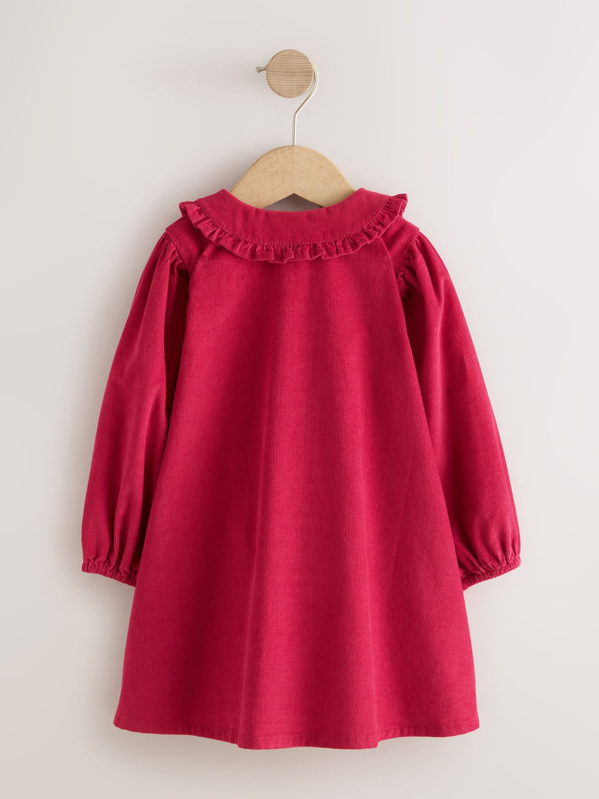 Red Cord 3D Bow Collar Dress (3mths-8yrs)