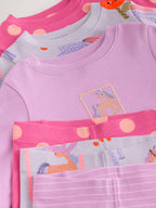 Lilac Purple Unicorn Snuggle Pyjamas 3 Pack (9mths-12yrs)