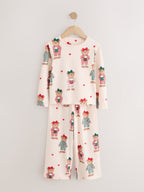 Red Bear Wide Long Leg Pyjamas 3 Pack (3-16yrs)
