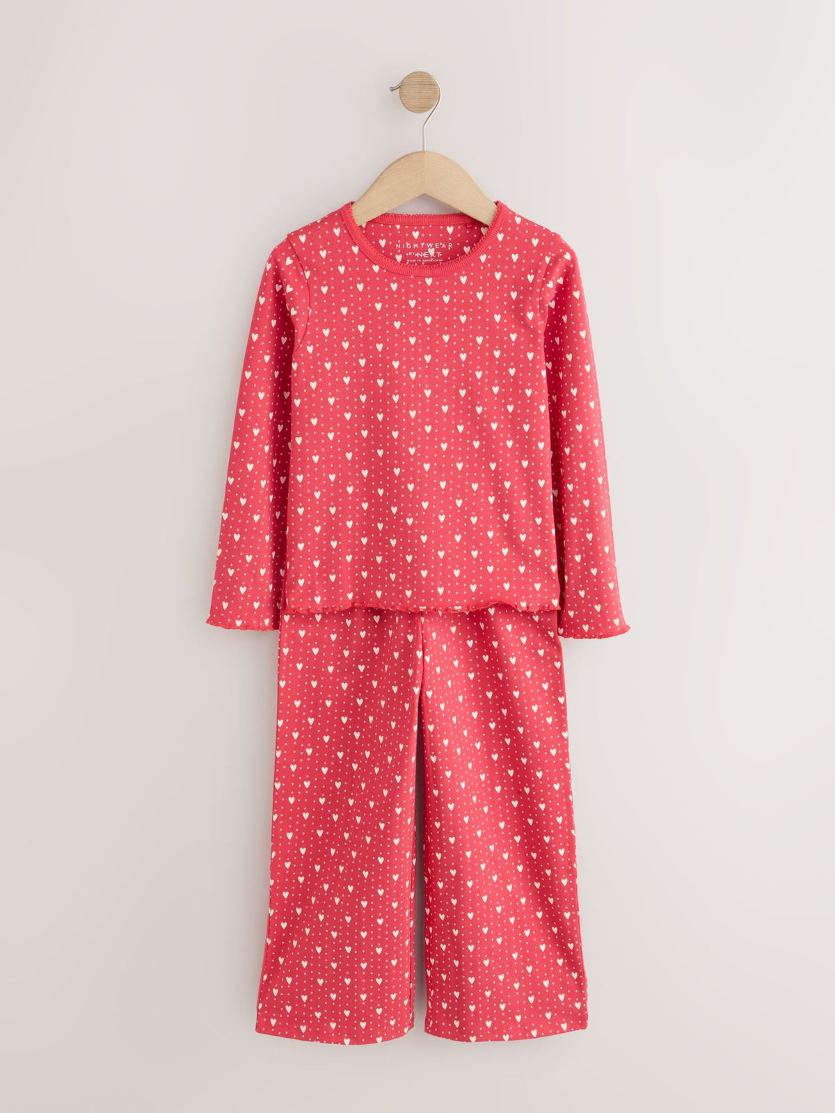Red Bear Wide Long Leg Pyjamas 3 Pack (3-16yrs)