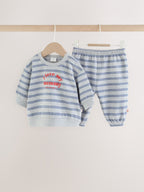 'I Love My Mummy' Grey/Blue Sweatshirt and Joggers Baby Set (0mths-2yrs)