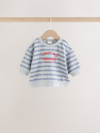 'I Love My Mummy' Grey/Blue Sweatshirt and Joggers Baby Set (0mths-2yrs)