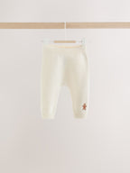 Neutral Fairisle Christmas Knitted Jumper and Leggings Set (0mths-2yrs)