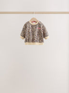Animal Printed Sweat Top and Leggings Baby Set 6 Pack (0mths-2yrs)