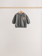 Animal Printed Sweat Top and Leggings Baby Set 6 Pack (0mths-2yrs)
