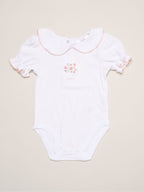 Rock-A-Bye Baby Boutique Pink Teddy Print Outfit Set 4 Piece