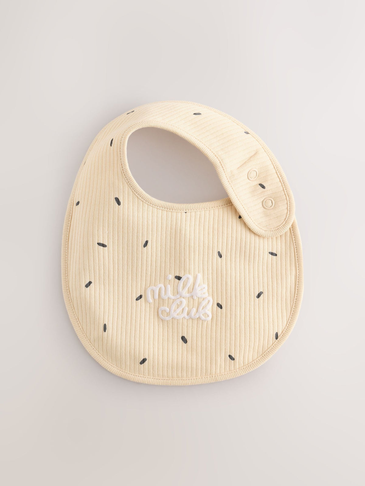 Pink/Cream Brunch Baby Bibs 3 Pack
