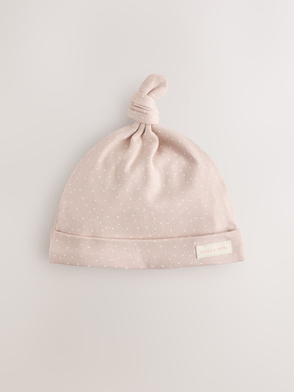 Neutral Bunny Tie Top Baby Hats 3 Pack (0-12mths)