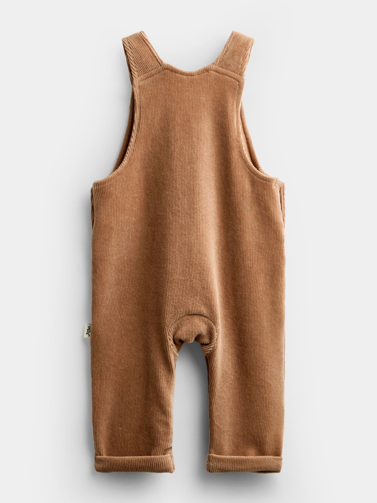 JoJo Maman Bébé Brown Bear Jersey Dungaree & Bodysuit Set