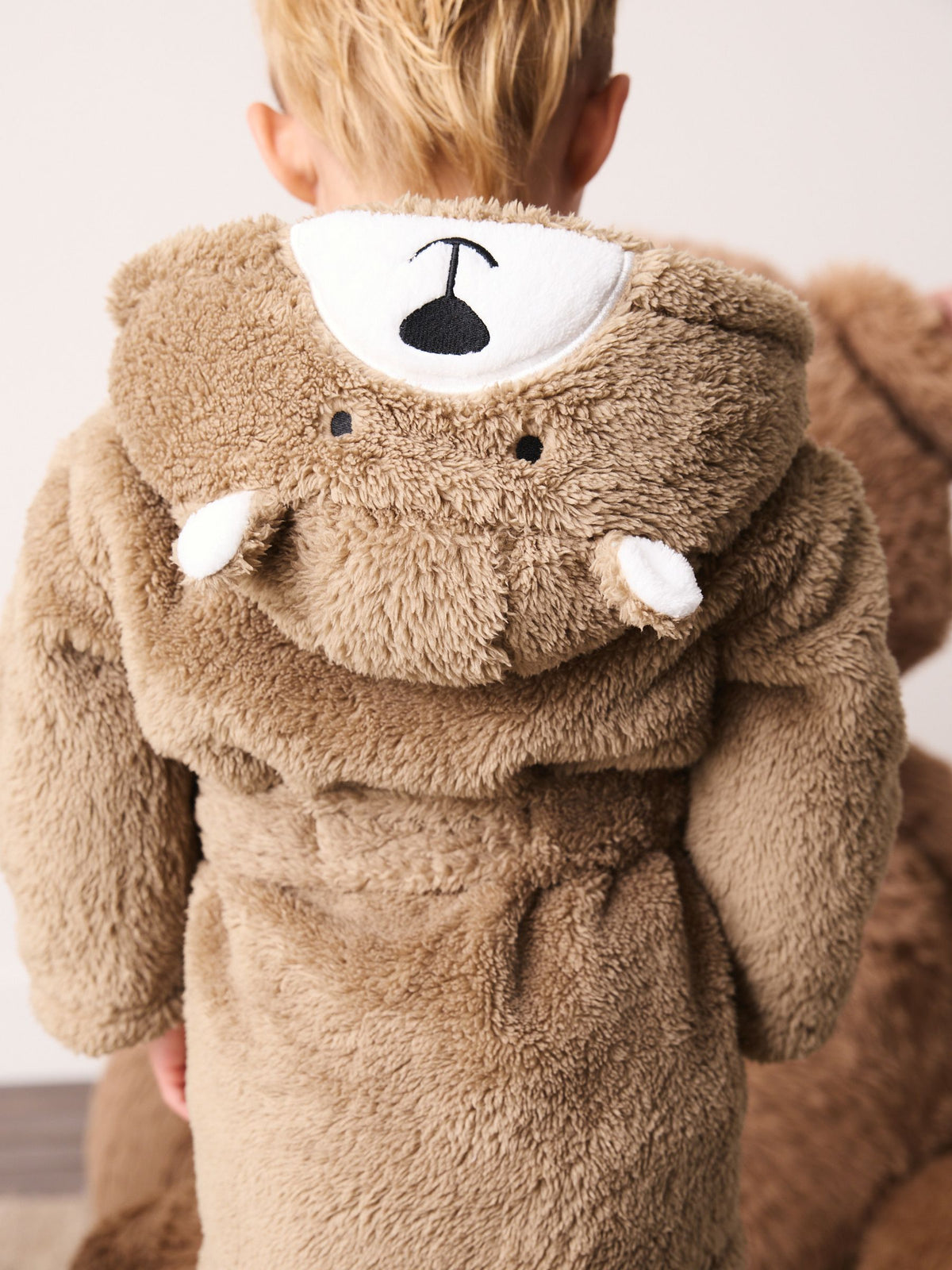 Brown Bear Fleece Robe (9mths-8yrs)