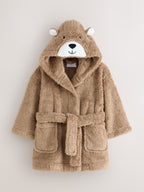 Brown Bear Fleece Robe (9mths-8yrs)