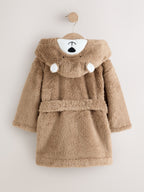 Brown Bear Fleece Robe (9mths-8yrs)