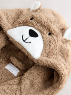 Brown Bear Fleece Robe (9mths-8yrs)