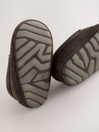 Chocolate Brown Suede Shoes (0-24mths)