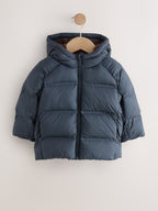Navy Padded Coat (3mths-7yrs)