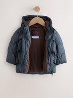 Navy Padded Coat (3mths-7yrs)