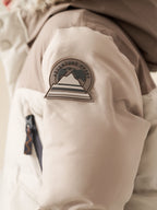 Neutral Colour Block Waterproof Padded Coat (12mths-10yrs)
