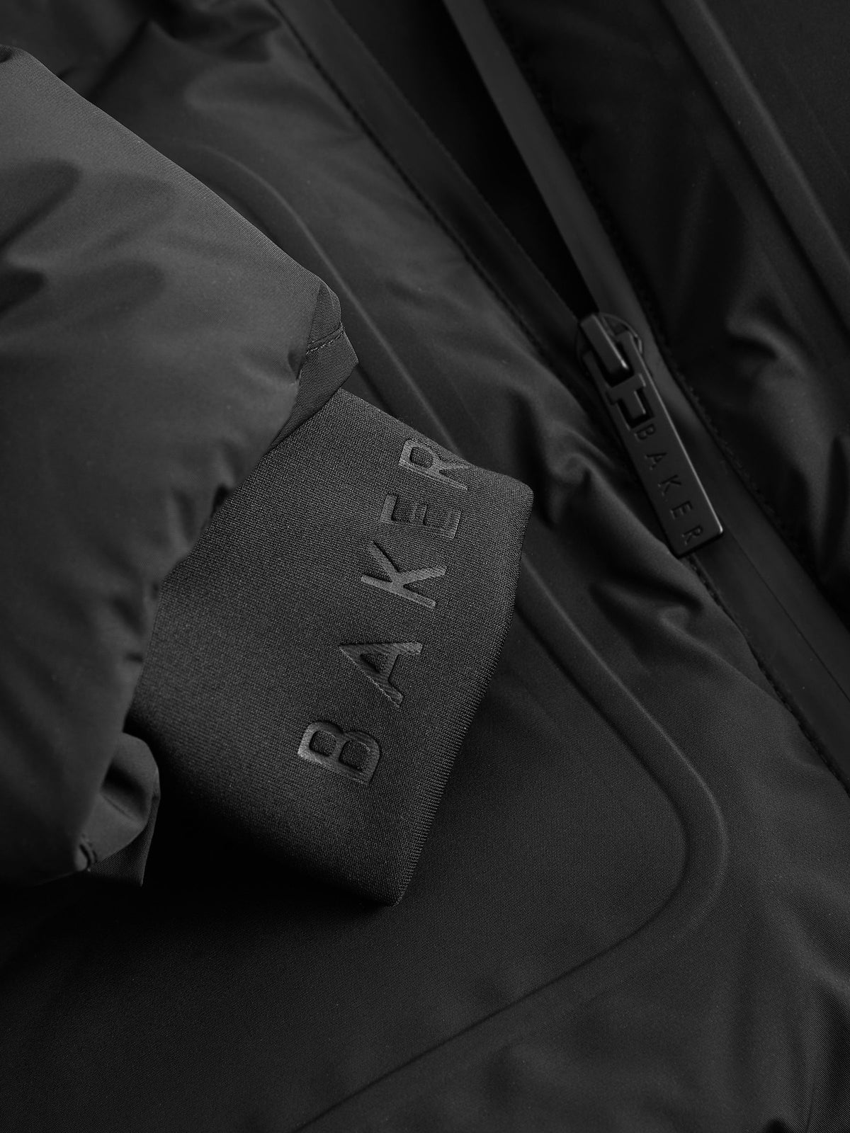 Baker by Ted Baker Black Shower Resistant Padded Coat