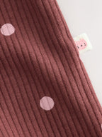 Burgundy/Purple Cat Baby Sleepsuits 5 Pack (0mths-2yrs)
