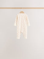 Multi Floral Baby Sleepsuits 4 Pack (0mths-3yrs)