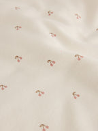 Ecru Cherry 2.5 TOG Wadded Baby Sleepsuit